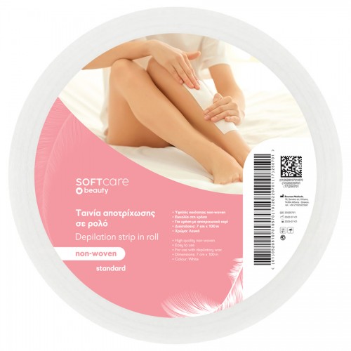 Ρολό αποτρίχωσης Soft Care Standard Non Woven 7 cm x 100 m