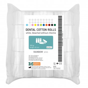 Οδοντ.  Τολύπια βάμβακος Soft Care Νο 3 (300 gr)