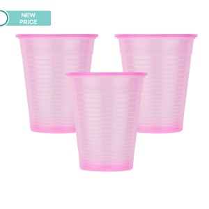 Οδοντ. Ποτηράκια Soft Care - 180 ml - Φούξια (100 τμχ) 