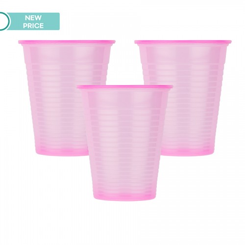 Οδοντ. Ποτηράκια Soft Care - 180 ml - Φούξια (100 τμχ) 