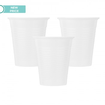 Οδοντ. Ποτηράκια Soft Care - 180 ml - Λευκά (100 τμχ) 