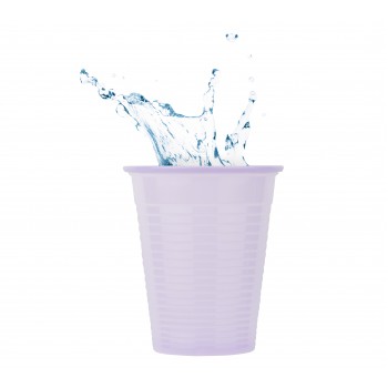 Οδοντ. Ποτηράκια Soft Care - 180 ml - Μωβ (100 τμχ) 