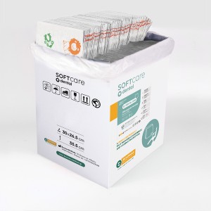 Oδοντ. πετσέτα Soft Care Plus 3ply kids (500 τεμ)