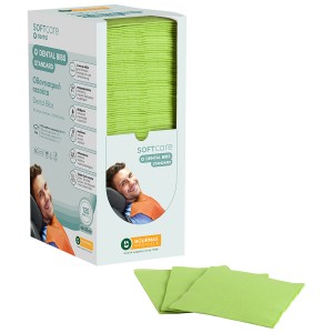 Oδοντ. πετσέτα Soft Care Standard 2ply με dispenser λαχανί (4 x 125 τεμ)