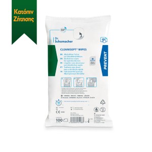 Cleanisept Wipes Ανταλλακτικά μαντηλάκια 14x20cm (100τεμ) 