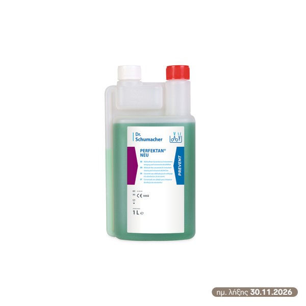 Perfektan NEU 1000ml - Συμπύκνωμα χωρίς αλδεΰδη για απολύμανση & καθαρισμό οργάνων 