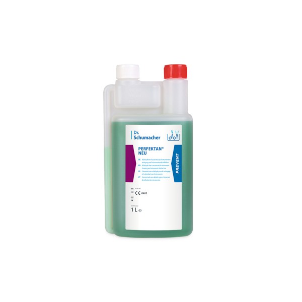 Perfektan NEU 1000ml - Συμπύκνωμα χωρίς αλδεΰδη για απολύμανση & καθαρισμό οργάνων 