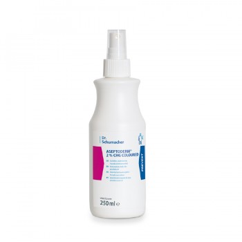 Aseptoderm 2% CHG  (spray) coloured - 250ml