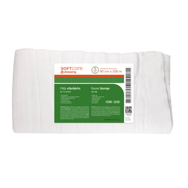 Γάζα με το μέτρο Soft Care 90cm x 100m