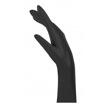 Γάντια Latex Soft Care NERO χωρίς πούδρα - μαύρα (100τεμ)
