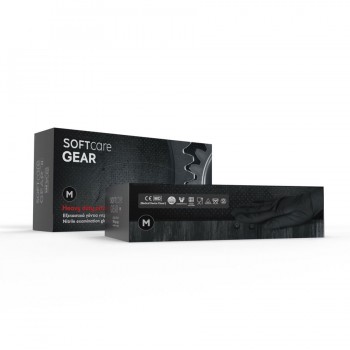 Γάντια νιτριλίου Soft Care Gear-Mαύρο 