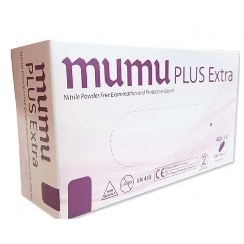 Γάντια Νιτριλίου Mumu - γαλάζιο