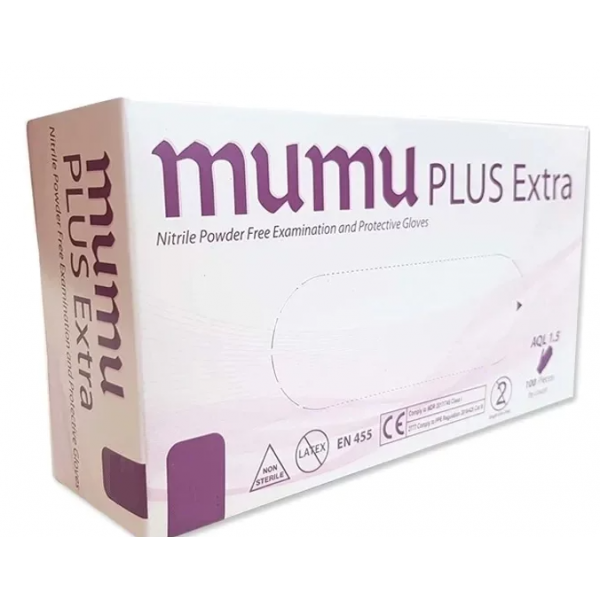 Γάντια Νιτριλίου Mumu - γαλάζιο