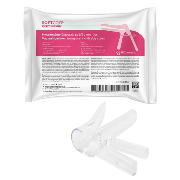 Soft Care Μητροσκόπια με βίδα Soft Care Μητροσκόπια με βίδα