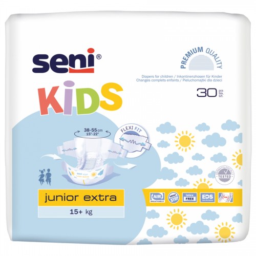 Πάνα για παιδιά Seni Kids Junior Extra (30τεμ)