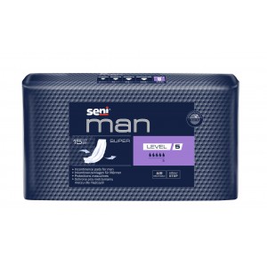 Ανδρικό επίθεμα ακράτειας Seni Man Super (15τεμ)