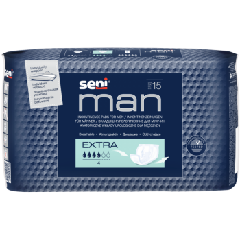 Ανδρικό επίθεμα ακράτειας Seni Man Extra (15τεμ)