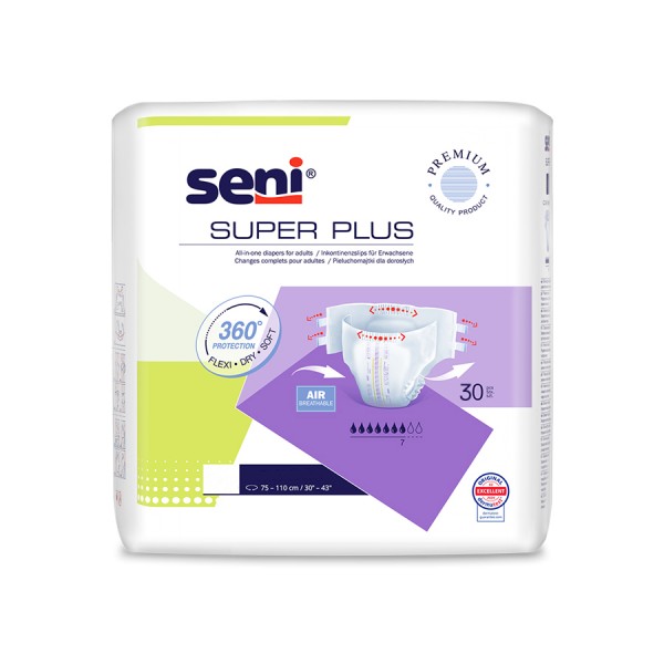 Πάνα ενηλίκων Seni Super Plus large No3 (30τεμ)