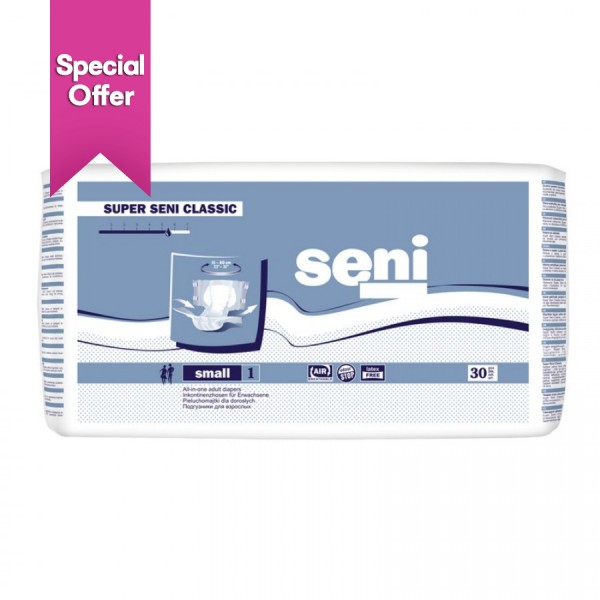 Πάνα ενηλίκων Super Seni Classic small No1 (30τεμ)