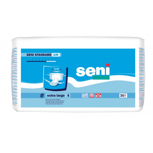 Πάνα ενηλίκων Seni Standard Air x-large  No4 (30τεμ)