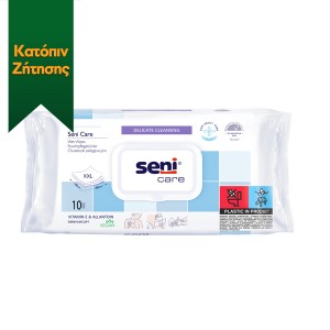 Seni Care Υγρά μαντηλάκια καθαρισμού (10τεμ)