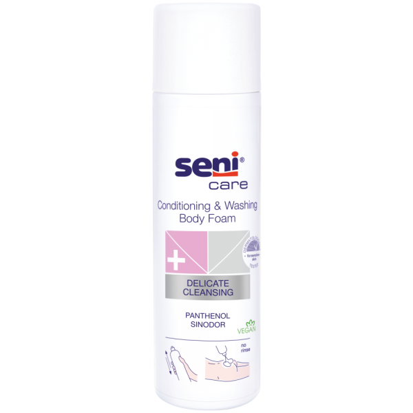 Seni Care Αφρός καθαρισμού σώματος 500ml