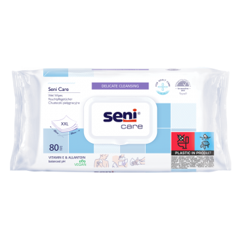 Seni Care Υγρά μαντηλάκια καθαρισμού (80τεμ)