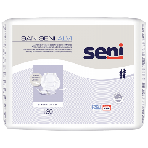 Ανατομικό επίθεμα κοπράνων San Seni Alvi (30τεμ)