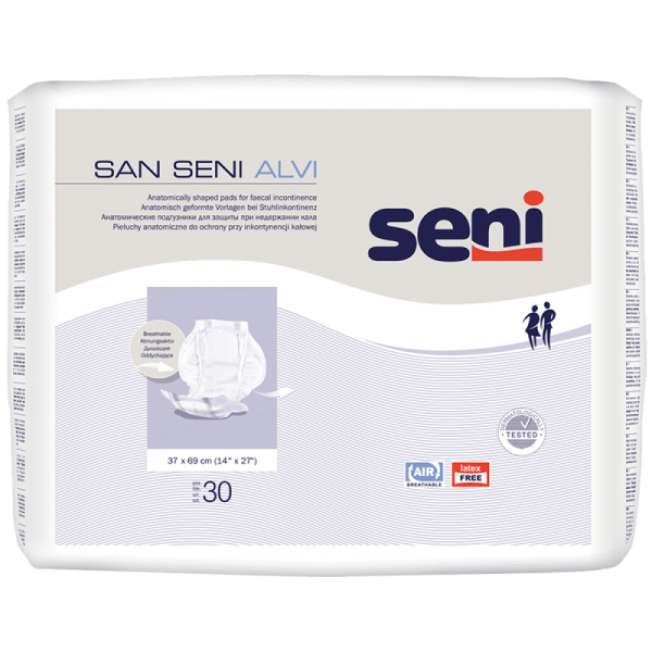 Ανατομικό επίθεμα κοπράνων San Seni Alvi (30τεμ)