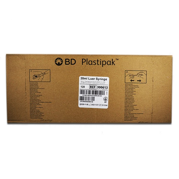 Σύριγγες BD Plastipak™ 20ml Ομόκεντρου άκρου