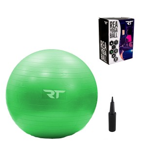 Rea Yoga Μπάλα διαμέτρου 75 cm - Πράσινη 