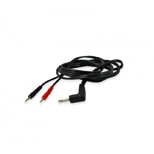 PG391/15J9N Καλώδια Tens - εσοχή 2mm με διπλό βύσμα 2mm (1,50m)