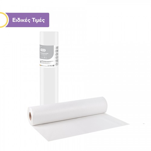 Soft Care Eco Standard 2ply Χαρτί & PE Εξεταστικό ρολό 50cm x 50m - Eco λευκό