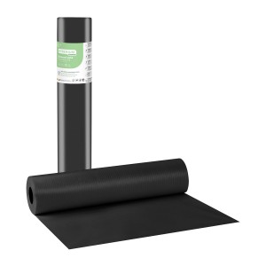 PREMIUM STANDARD Εξεταστικό Ρολό Πλαστικό + Χαρτί  Μαύρο - 40cm x 50m