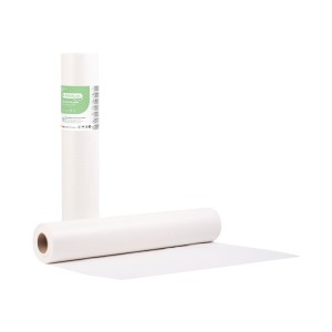 PREMIUM STANDARD Εξεταστικό Ρολό Πλαστικό + Χαρτί Λευκό - 58cm x 50m
