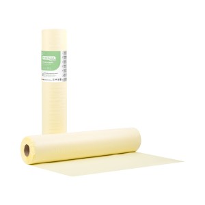 PREMIUM STANDARD Εξεταστικό Ρολό Πλαστικό + Χαρτί  Κίτρινο- 40cm x 50m