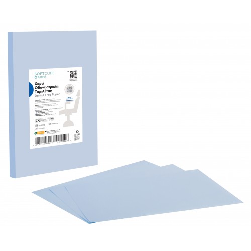 Soft Care Χαρτί Οδοντ. Ταμπλέτας 18 x 28 cm - Μπλε 