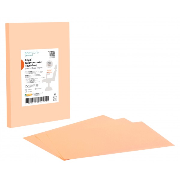 Soft Care Χαρτί Οδοντ. Ταμπλέτας 18 x 28 cm - Πορτοκαλί 