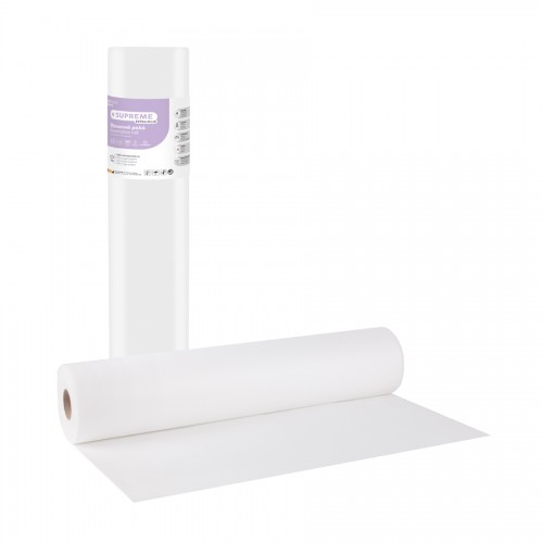 Soft Care Supreme Extra Plus 1ply Non-woven Εξετ. ρολό 50cm x 50m - Λευκό