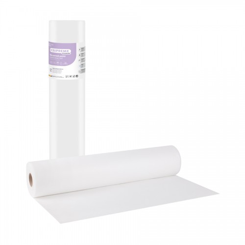 Soft Care Supreme Standard 1ply Non-woven Εξετ. ρολό 50cm x 70m - Λευκό