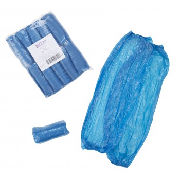 Μανίκια  (επιμανίκια) πλαστικά προστασίας μπλε