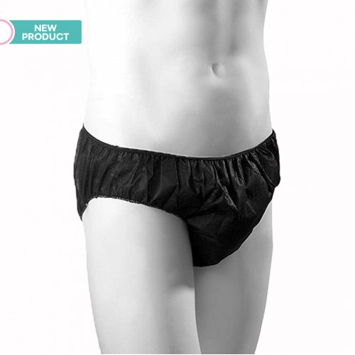 Εσώρουχο Ανδρικό Soft Care Slip non-woven Μαύρο (100 τμχ)