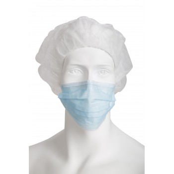 Soft Care Μάσκες χειρουργικές δετές μπλε (50τεμ)