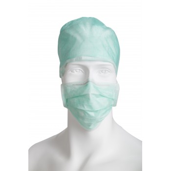 Soft Care Μάσκες χειρουργικές δετές πράσινες (50τεμ)
