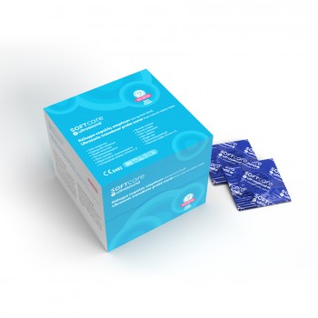 Καλύμματα κεφαλής υπερήχων Soft Care χωρίς λιπαντικό (72τεμ)