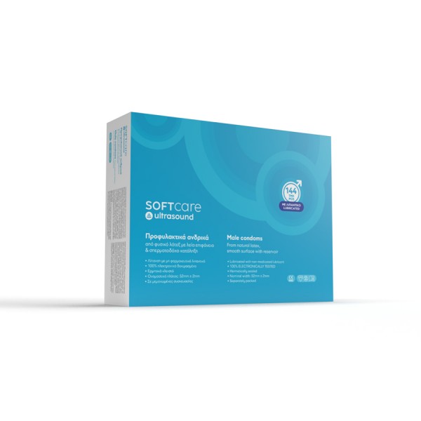 Προφυλακτικά Soft Care με λιπαντικό (144τεμ)