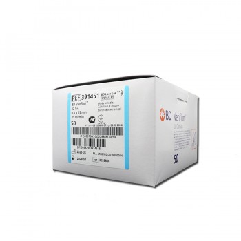 Φλεβοκαθετήρες IV BD-Venflon G-22 x 1" [0.8 x 25mm] (50 τεμ)