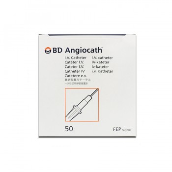 Φλεβοκαθετήρες BD Angiocath κίτρινο - 24G x 0.75in. (0.7 mm x 19 mm)