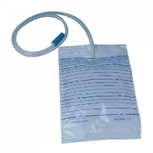 Ουροσυλλέκτης κλίνης Soft Care με βαλβίδα 2000 ml