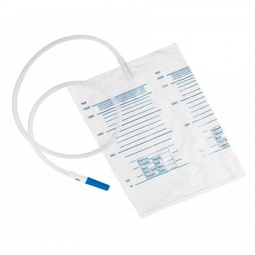Ουροσυλλέκτης κλίνης Soft Care με βαλβίδα 2000 ml
